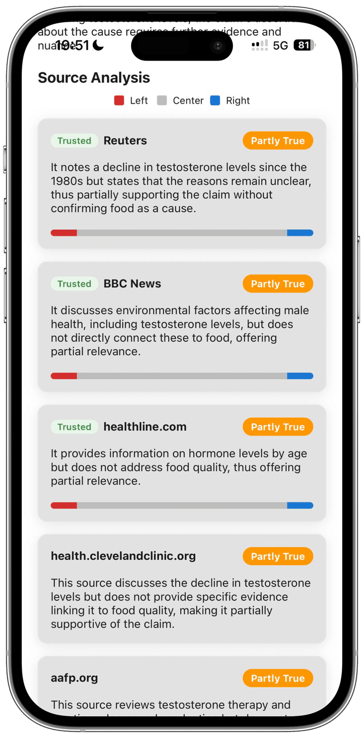 AI Fact Checker App - Verify News & Detect Misinformation Instantly